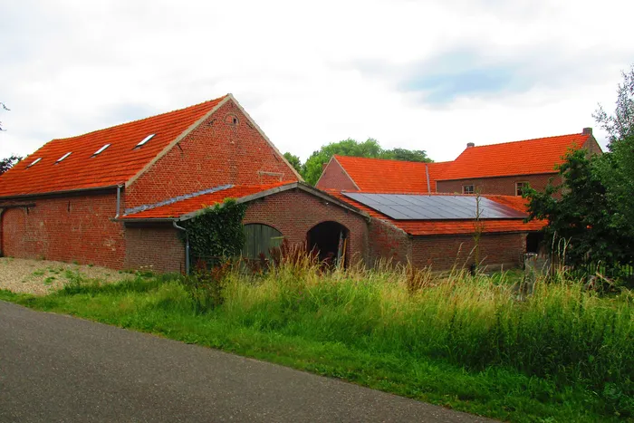 Historische hoeve in buurtschap Hasselt bij Velden